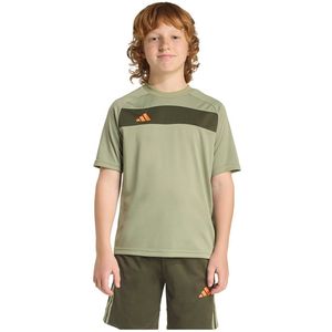 adidas - Tiro 25 Essentials - T-shirt - Groen - Korte Mouwen