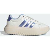 adidas - Plateau Sneakers - Wit - Synthetisch Bovenwerk - Cloudfoam Middenzool