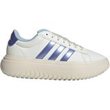 adidas - Plateau Sneakers - Wit - Synthetisch Bovenwerk - Cloudfoam Middenzool