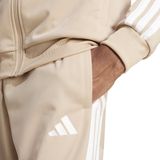 adidas SPORTSWEAR - Trainingspak - Sand/Wit - 2-delig - Lange Mouw