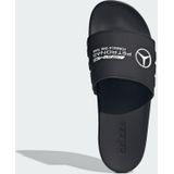 Adidas adilette Slippers - Zwart - Rubber - Mercedes - AMG Petronas Logo
