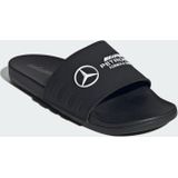 Adidas adilette Slippers - Zwart - Rubber - Mercedes - AMG Petronas Logo