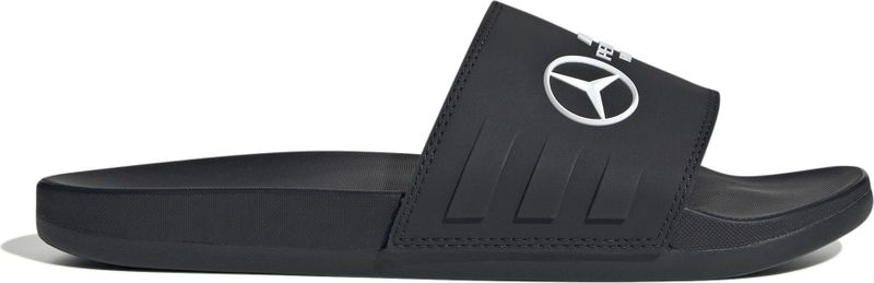Adidas adilette Slippers - Zwart - Rubber - Mercedes - AMG Petronas Logo