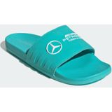Adidas adilette - Badslippers - Teal - Rubber - Mercedes-AMG Petronas Logo