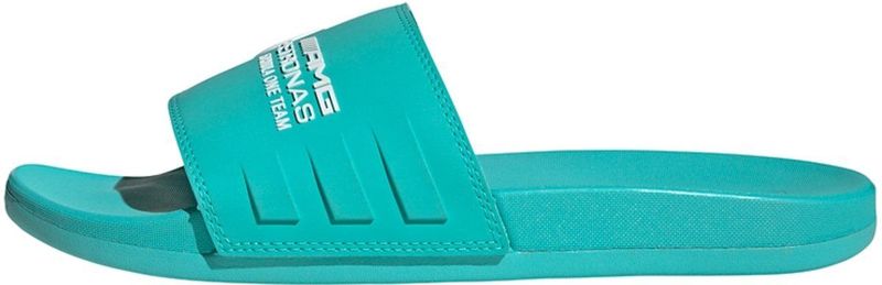 Adidas adilette - Badslippers - Teal - Rubber - Mercedes-AMG Petronas Logo