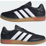 adidas - Trainingsschoenen - Zwart - Textiel en Leer - Brede Pasvorm