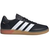 adidas - Trainingsschoenen - Zwart - Textiel en Leer - Brede Pasvorm
