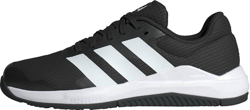 adidas - Trainingsschoenen - Zwart - Textiel - Vetersluiting