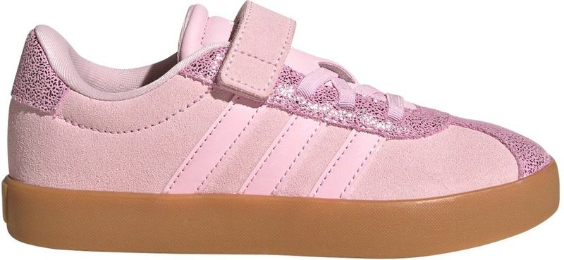 adidas uniseks-kind VL COURT 3.0 SHOES CHILDREN, Clear Pink/Clear Pink/Gum, 33 1/2 EU
