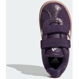 adidas Uniseks-Baby VL COURT 3.0 SHOES INFANTS, Aurora Plum/Zero Metalic/Pink Gum, 25 EU