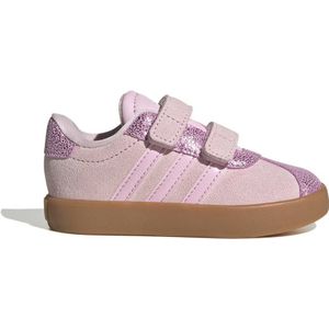 ADIDAS - VL Court 3.0 - Sneakers - Roze - Leer en Textiel