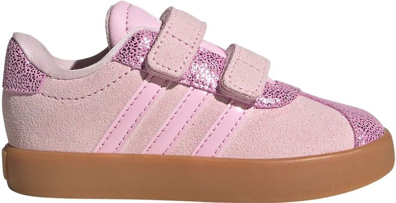 adidas uniseks-baby VL COURT 3.0 SHOES INFANTS, Clear Pink/Clear Pink/Gum, 19 EU