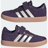 adidas Uniseks-Kind VL COURT 3.0 SHOES CHILDREN, Aurora Plum/Zero Metalic/Pink Gum, 30 EU