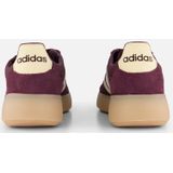 Sneakers - Maroon/Warm Vanilla/Royal Blue - Textiel/Leer - Vetersluiting