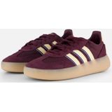 Sneakers - Maroon/Warm Vanilla/Royal Blue - Textiel/Leer - Vetersluiting