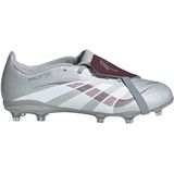 adidas Predator Bellingham League FT Voetbalschoenen - Zilver Rood Wit - Synthetisch Materiaal