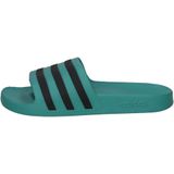 adidas - Adilette Aqua - Badslippers - Pure Teal Core Zwart - 43/44.5 EU