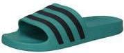 adidas - Adilette Aqua - Badslippers - Pure Teal Core Zwart - 43/44.5 EU