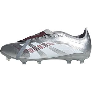 adidas - Predator Bellingham League FT - Voetbalschoenen - Zilver Rood Wit - Synthetisch