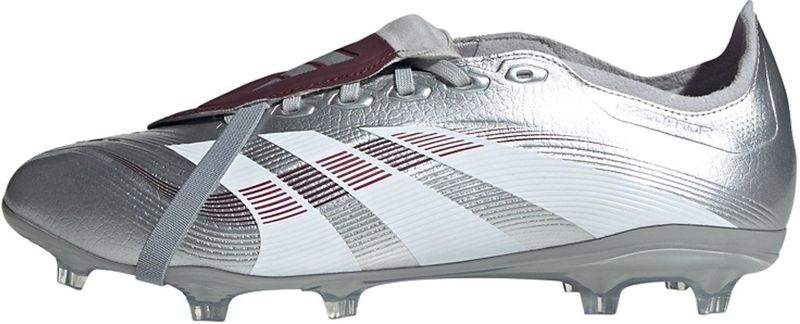 adidas - Predator Bellingham League FT - Voetbalschoenen - Zilver Rood Wit - Synthetisch