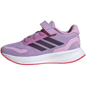 adidas Uniseks-Kind RUNFALCON 5 SHOES KIDS, Powder Plum/Aurora Plum/Lucid Red, 35 EU