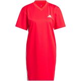 adidas - Jurk - Tricot - Zwart - 100% Polyester (Gerecycled)