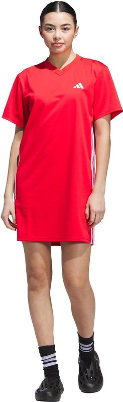 adidas - Jurk - Tricot - Zwart - 100% Polyester (Gerecycled)