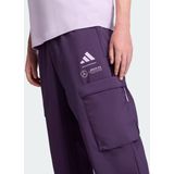 adidas - MERCEDES AMG PETRONAS FORMULA ONE TEAM PREMIUM WOVEN BROEK - Paars - Heren