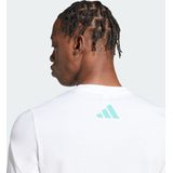 adidas - Mercedes AMG Petronas F1 DNA Graphic T-Shirt - Wit - Katoen