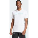 adidas - Mercedes AMG Petronas F1 DNA Graphic T-Shirt - Wit - Katoen
