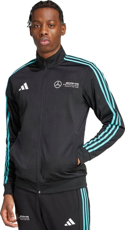 Trainingsjack - Gerecycled Materiaal - Opstaande Kraag - Normale Pasvorm - Lange Mouw