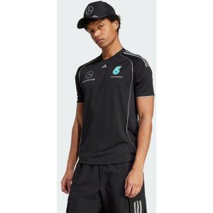 adidas Performance MERCEDES - AMG PETRONAS FORMULA ONE TEAM MECHANICS SHIRT - Heren - Zwart- 3XL