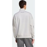 adidas - Mercedes-AMG Petronas Formula One Team - Sweatshirt - Zilver - Met Halve Rits