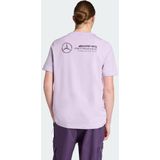 adidas - Premium Woven Graphic T-shirt - Katoen - Korte Mouwen - Mercedes-AMG Petronas Formula One Team