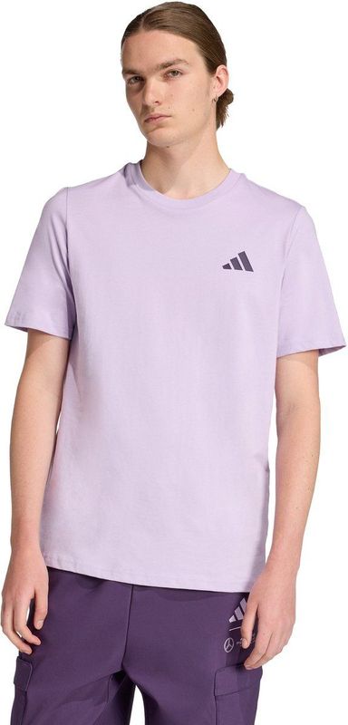 adidas - Premium Woven Graphic T-shirt - Katoen - Korte Mouwen - Mercedes-AMG Petronas Formula One Team