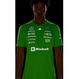 adidas - Mercedes AMG Petronas F1 Team T-shirt - Groen - 100% Gerecycled Materiaal