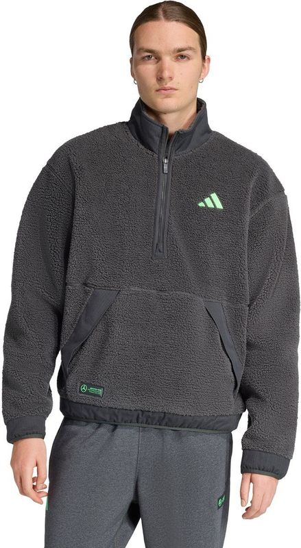 adidas - Mercedes-AMG Petronas Formula One Team - Fleece Sweatshirt - Halve Rits
