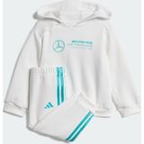 Adidas - Mercedes AMG Petronas F1 Team Set - Hoodie - Joggingbroek - Zwart - Gerecycled Materiaal