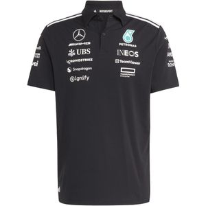 Adidas - Mercedes Tm Amg Petronas F1 Team - Poloshirt - Groen - Polyester/Katoen