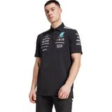 Adidas - Mercedes Tm Amg Petronas F1 Team Poloshirt - Groen - Polyester Katoen - Gerecycled