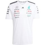adidas - Mercedes AMG Petronas F1 Driver Jersey - Wit - Gerecycled Materiaal
