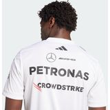 adidas - Mercedes AMG Petronas F1 Driver Jersey - Wit - Gerecycled Materiaal