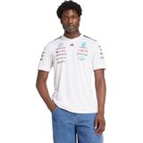 adidas - Mercedes AMG Petronas F1 Driver Jersey - Wit - Gerecycled Materiaal