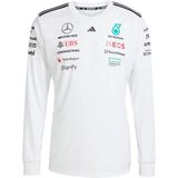adidas - MERCEDES - AMG PETRONAS FORMULA ONE TEAM DRIVER SHIRT - Heren - Wit
