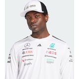 adidas - MERCEDES - AMG PETRONAS FORMULA ONE TEAM DRIVER SHIRT - Heren - Wit