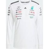 adidas - MERCEDES - AMG PETRONAS FORMULA ONE TEAM DRIVER SHIRT - Heren - Wit