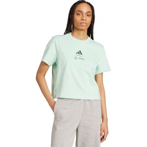 adidas - Mercedes - T-shirt - Katoen - Premium Woven - AMG Petronas Formula One Team