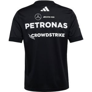 Adidas - Mercedes AMG Petronas F1 Team - T-shirt - Zwart - 100% Gerecycled Polyester