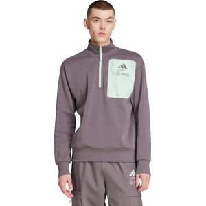 adidas - Performance - Fleece Shirt - Grijs - Heren - Mercedes - AMG Petronas Formula One Team