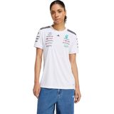 adidas - MERCEDES - AMG PETRONAS FORMULA ONE TEAM DRIVER SHIRT - Dames - Wit